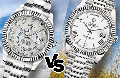 Sky Dweller vs. Day Date .